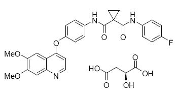 CABOMETYX® (cabozantinib) Structural Formula Illustration CABOMETYX® (cabozantinib) Structural Formula Illustration