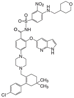 VENCLEXTA® (venetoclax) Structural Formula Illustration VENCLEXTA® (venetoclax) Structural Formula Illustration