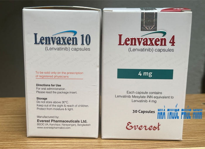 Thuốc Lenvaxen 4 10mg trị ung thư gan giá bao nhiêu?
