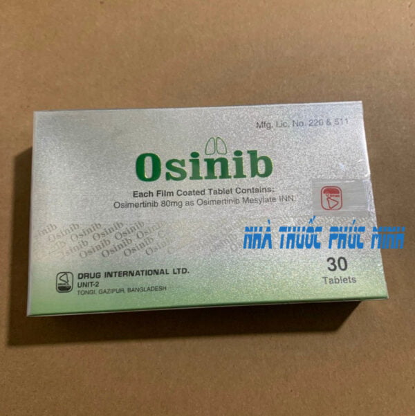 Thuốc Osinib 80mg Oismertinib mua ở đâu giá bao nhiêu?