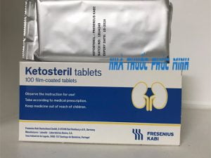 Thuốc đạm thận Ketosteril tablets 600mg giá bao nhiêu?
