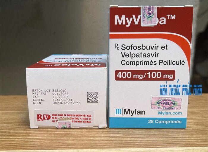 Thuốc Sofosbuvir - Velpatasvir điều trị viêm gan C mạn