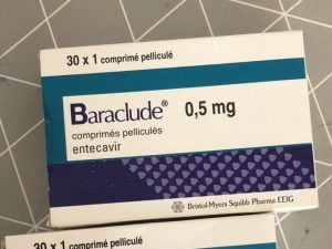 Thuốc Baraclude 0.5mg entecavir giá bao nhiêu