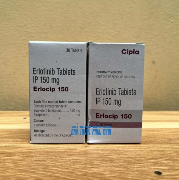 Thuốc Erlocip 150 erlotinib giá bao nhiêu?