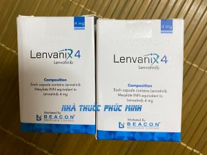 Thuốc Lenvanix 4mg 10mg giá bao nhiêu?