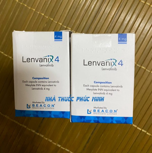 Thuốc Lenvanix 4mg 10mg giá bao nhiêu?