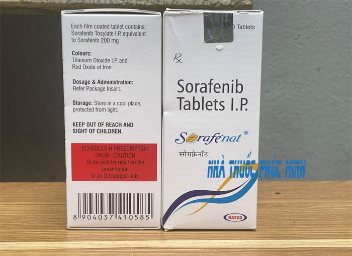 Thuốc Sorafenat 200mg Sorafenib tablets mua ở đâu hn hcm?