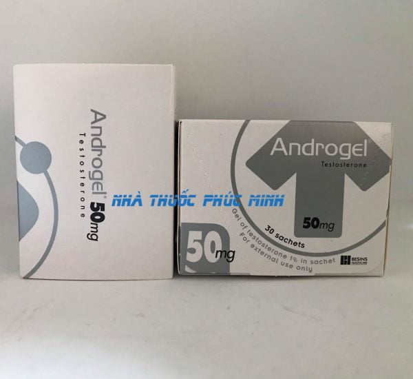 Thuốc Androgel 50mg bôi testosterone giá bao nhiêu