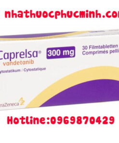 thuốc Caprelsa 300mg điều trị ung thư tuyến giáp giá bao nhiêu mua ở đâu