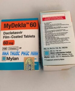 Thuốc Mydekla 60mg Daclatasvir giá bao nhiêu