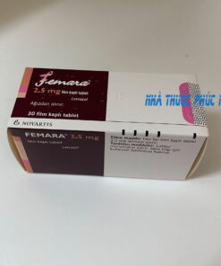 Thuốc Femara 2.5mg Letrozol giá bao nhiêu?