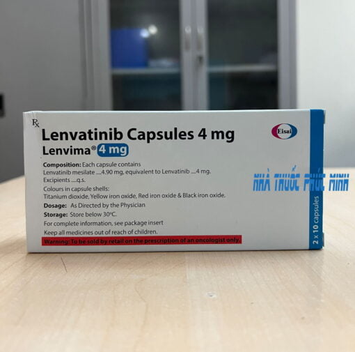 Thuốc Lenvima 4 10mg Lenvatinib giá bao nhiêu?