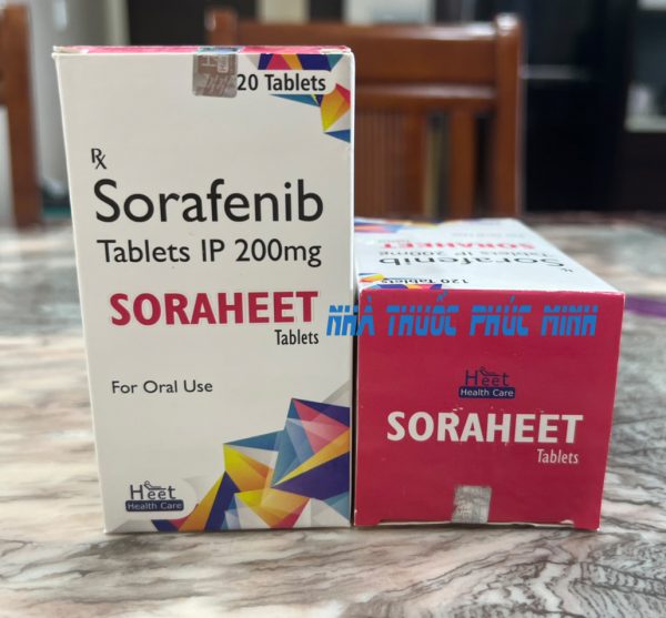 Thuốc Soraheet 200mg Sorafenib giá bao nhiêu/