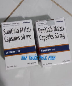 Thuốc Sutekast 50 Sunitinib mua ở đâu giá bao nhiêu?