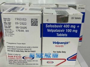 Thuốc Velpanat trị viêm gan C mua ở đâu giá bao nhiêu?