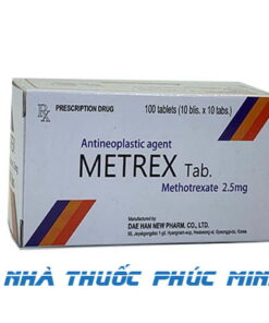 Thuốc Metrex 2.5g Methotrexat điều trị ung thư giá bao nhiêu