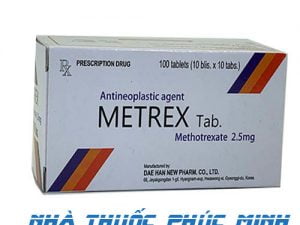Thuốc Metrex 2.5g Methotrexat điều trị ung thư giá bao nhiêu