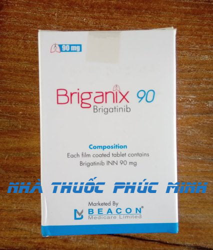 Thuốc Briganix 90 Brigatinib giá bao nhiêu mua ở đâu