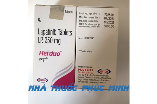 Thuốc Herduo 250mg Lapatinib mua ở đâu?