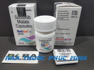 Thuốc Sutinat Sunitinib giá bao nhiêu mua ở đâu?