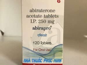 Thuốc Abirapro 250mg abiraterone acatate giá bao nhiêu?