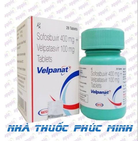 Thuốc Velpanat điều trị viêm gan C mạn giá bao nhiêu mua ở đâu