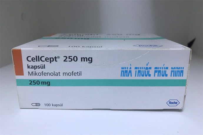 Thuốc Cellcept 250mg chống thải ghép của Roche