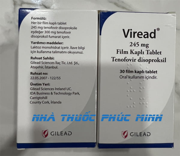 Thuốc Viread 245mg 300mg mua ở đâu?