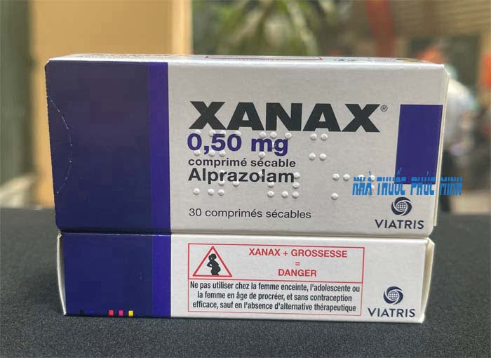 Thuốc Xanax 0.5mg Alprazolam - Pháp