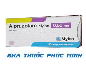 Thuốc Alprazolam 0.5mg Mylan mua ở đâu giá bao nhiêu?