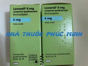 Thuốc Lexomil 6mg Bromazepam giá bao nhiêu?