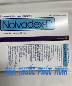 Thuốc Nolvadex-D 20mg Tamoxifen giá bao nhiêu