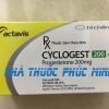 Thuốc Cyclogest 200mg Progesterone đặt âm đạo giá bao nhiêu