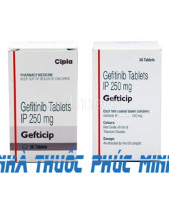 Thuốc Gefticip 250mg Gefitinib điều trị ung thư phổi giá bao nhiêu