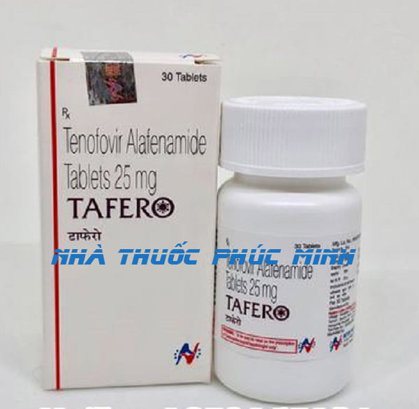 Thuốc Tafer 25mg Tenofovir alafenamide giá bao nhiêu
