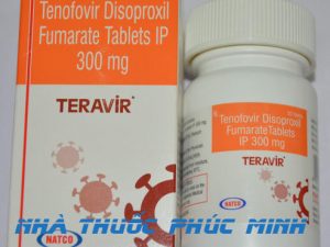 Thuốc Teravir 300mg Tenofovir Disoproxil điều trị viêm gan B giá bao nhiêu