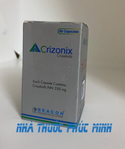 Thuốc Crizonix 250mg Crizotinib giá bao nhiêu?