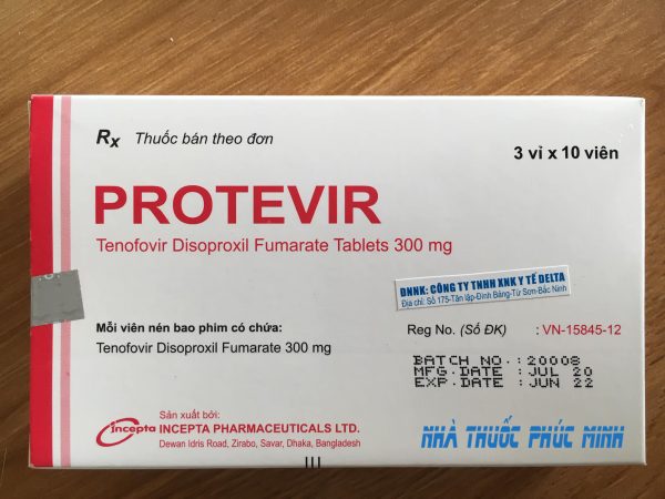 Thuốc Protevir 300mg giá bao nhiêu?