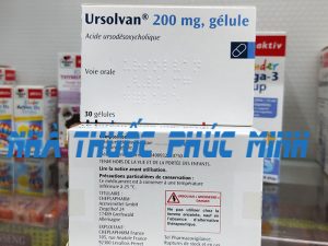Thuốc Ursolvan 200mg là thuốc gì giá bao nhiêu