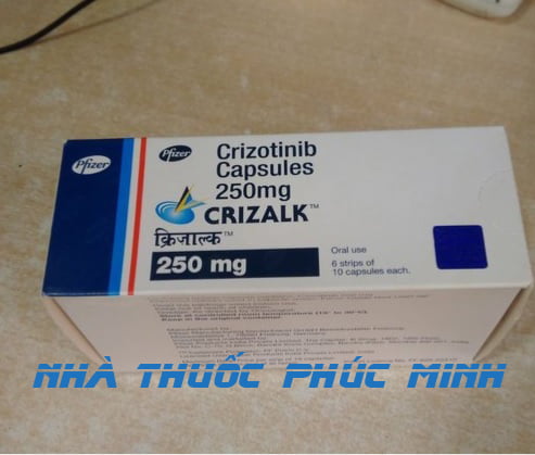 Thuốc Crizalk 250mg Crizotinib giá bao nhiêu mua ở đâu