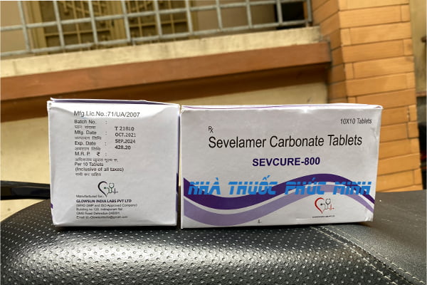 Thuốc Sevelamer Carbonate 800mg mua ở đâu