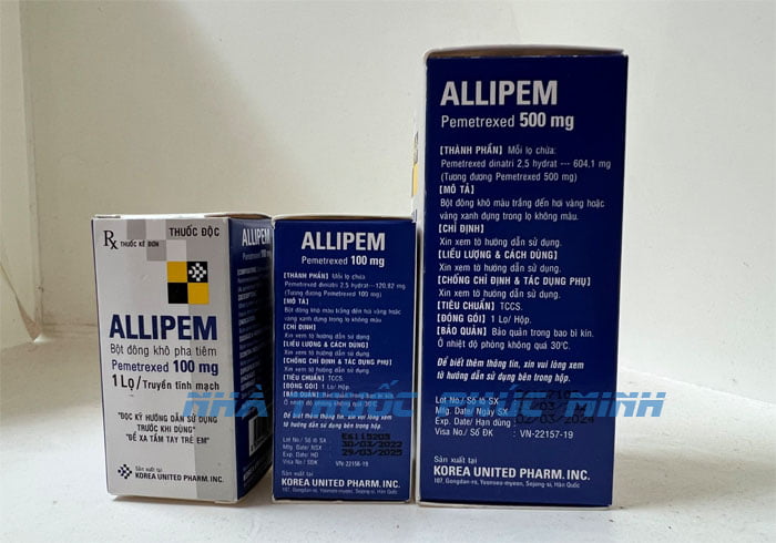 Thuốc Allipem 100 500mg mua ở đâu?