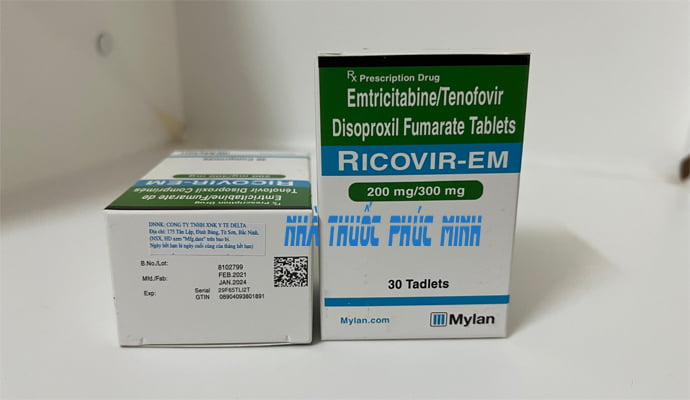 Thuốc điều trị HIV hiệu quả Ricovir Em
