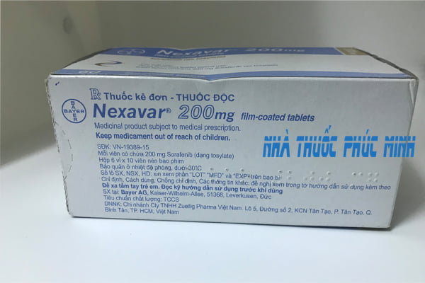 Thuốc Nexavar 200mg mua ở đâu?