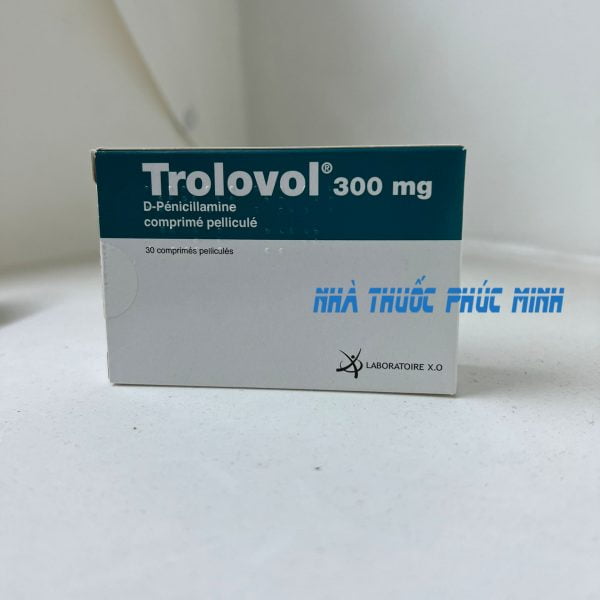 Thuốc Trolovol 300mg Penicillamine giá bao nhiêu?