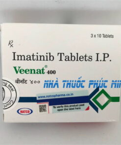 Thuốc Veenat 100 400mg Imatinib giá bao nhiêu?