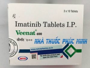Thuốc Veenat 100 400mg Imatinib giá bao nhiêu?