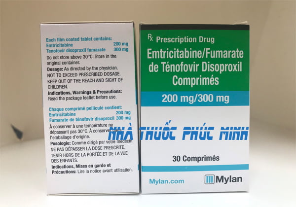Thuốc Emtricitabine / Tenofovir Disoproxil mua ở đâu?