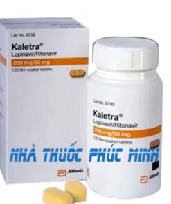 Thuốc Kaletra 200mg/50mg điều trị HIV giá bao nhiêu