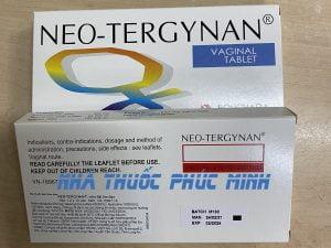 Thuốc Neo - Tergynan đặt âm đạo giá bao nhiêu